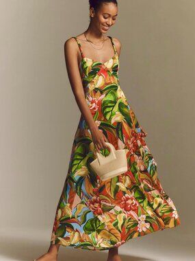 Farm Rio x Anthropologie Sweetheart Dress